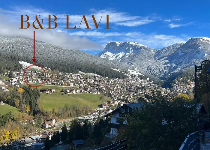Hotel Con Piscina B&B Lavi Ortisei Val Gardena
